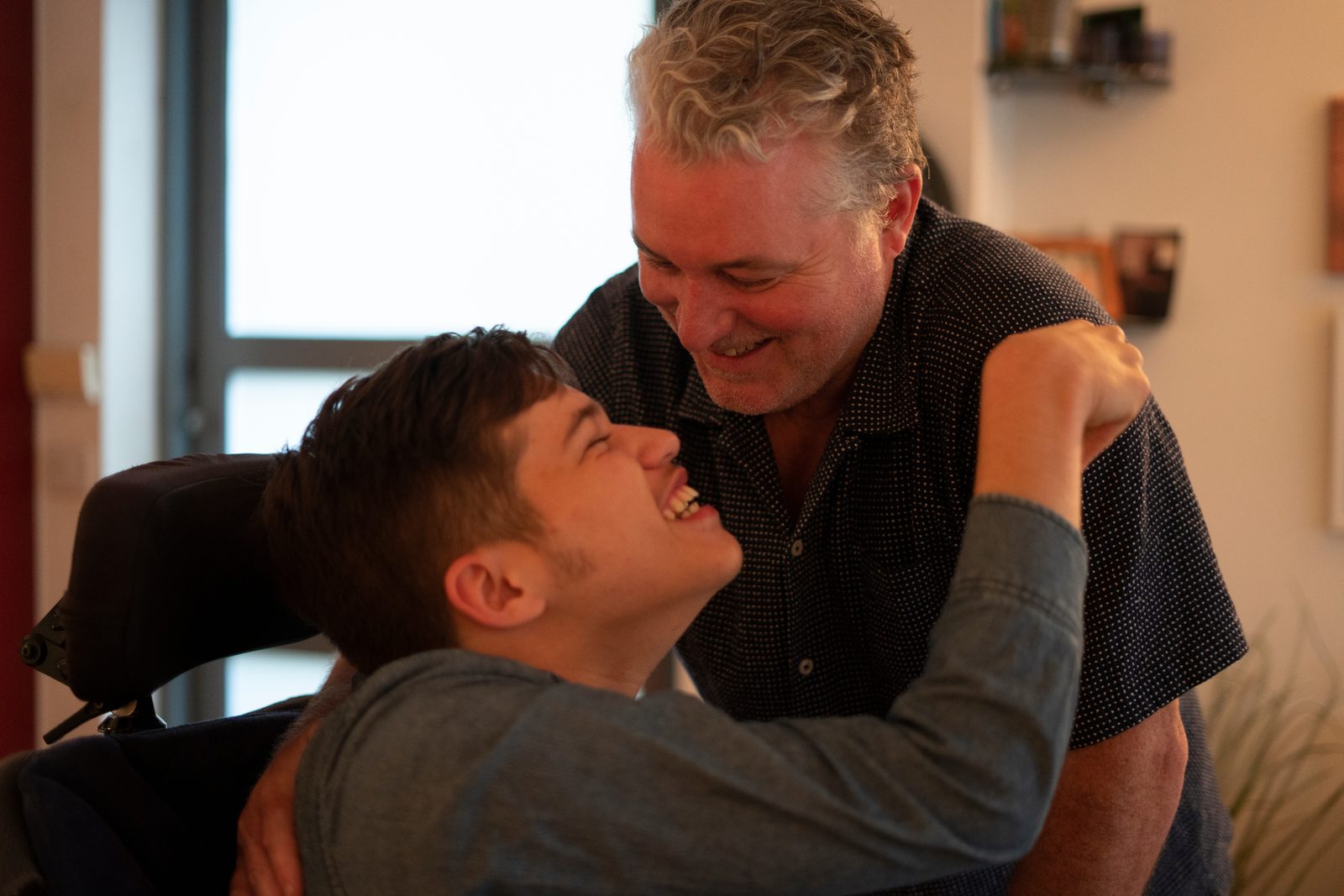 West Virginia father caring for his adult son with a disability at home